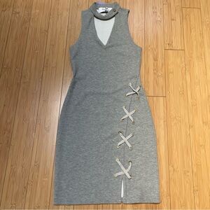 10 Crosby Derek Lam Gray Sleeveless Mini Dress Size XS/TP